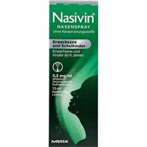     NASIVIN Nasenspray Erwachsene und Schulkinder

